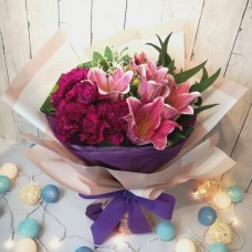 Large Floral Pot Cookie Bouquet (Standard)